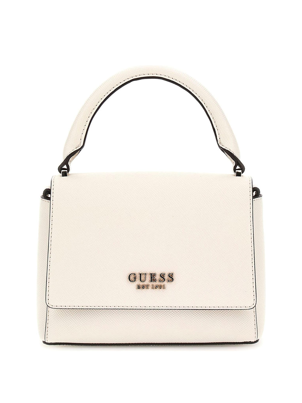 GUESS Borsa a Mano Saffiano Donna - modello HWZG9643200 Bianco