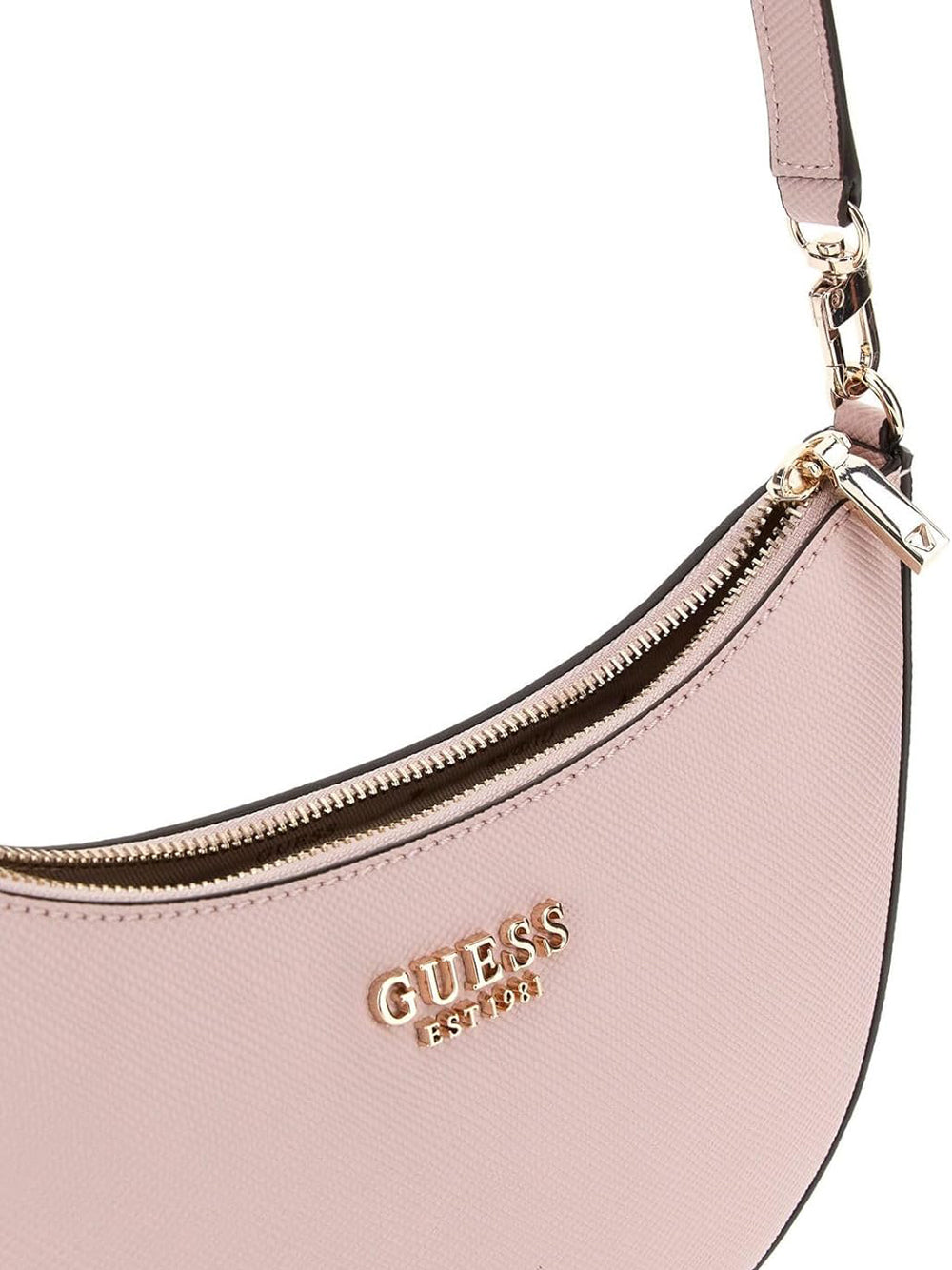 GUESS Borsa a Spalla Saffiano Donna - modello HWZG9643720 Rosa