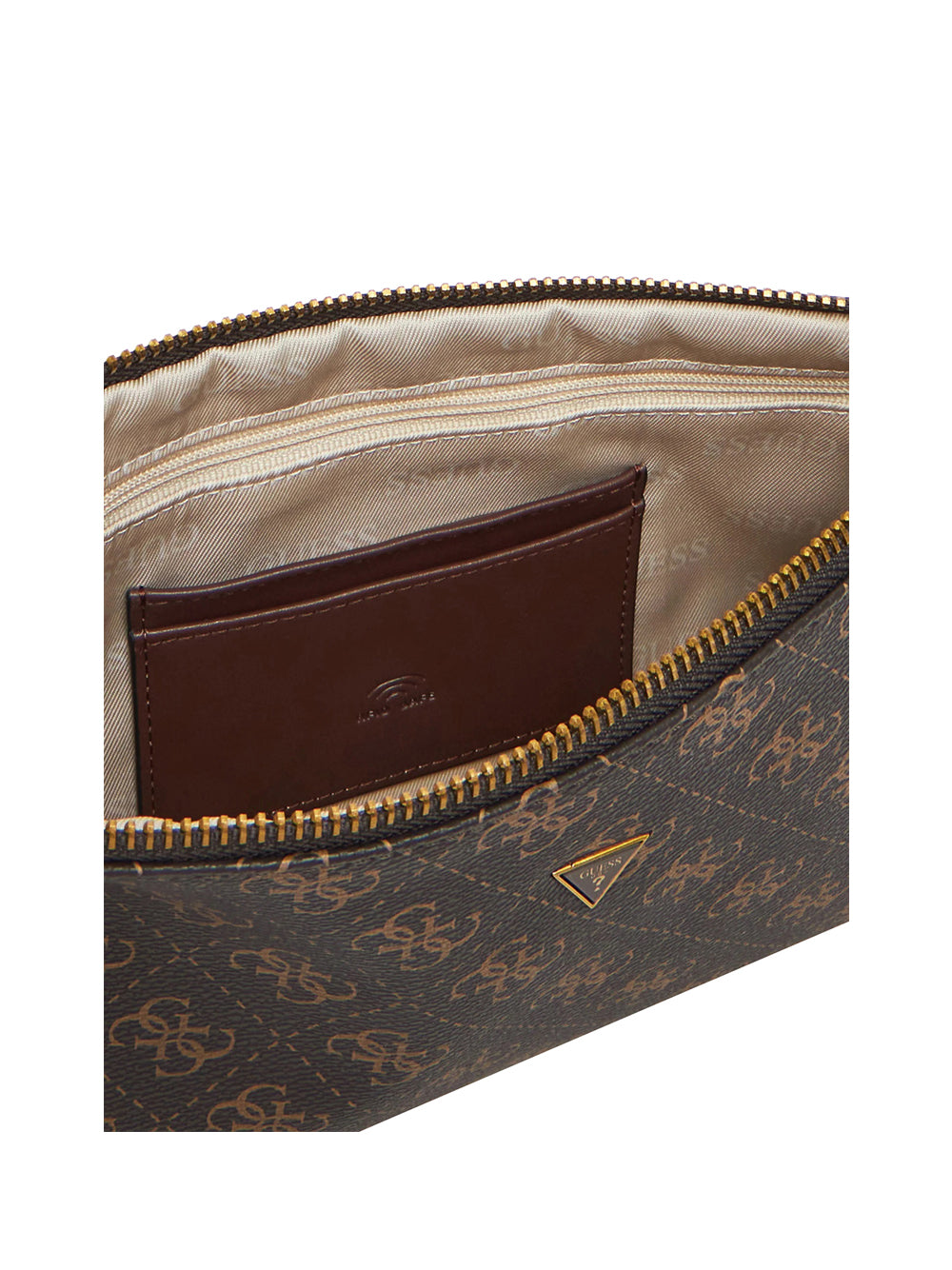 GUESS Borsa a Mano empty pocket pochette Uomo - modello PMHULOP5238 Marrone