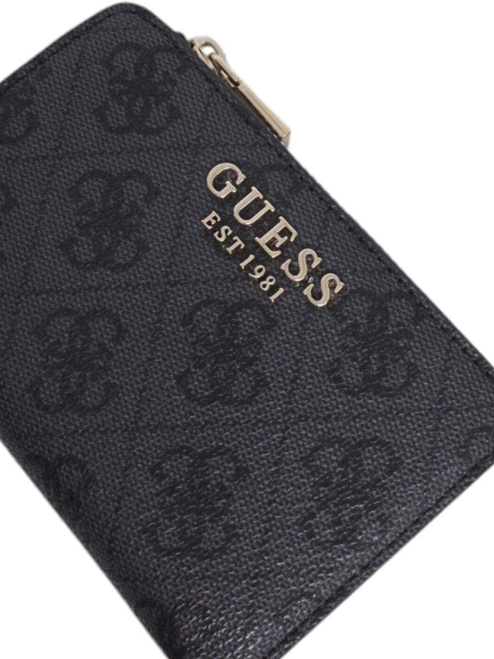 GUESS Portafoglio logato Donna - modello SWSG8500156 Nero