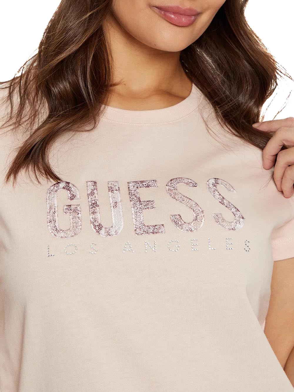 GUESS T-shirt Donna - modello W5RI19I3Z14 Bianco