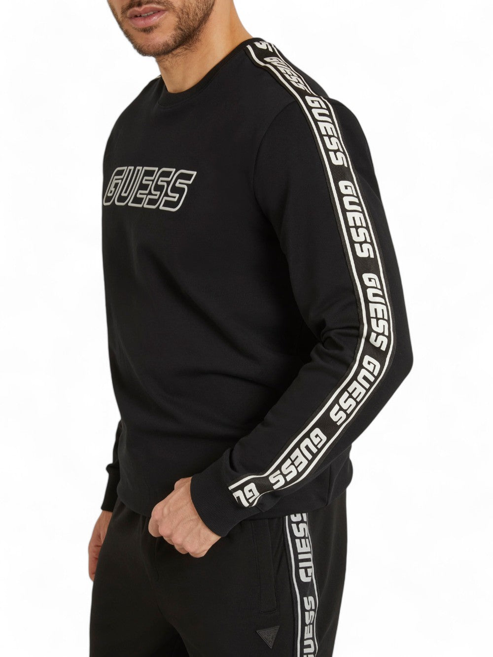 GUESS Felpa Uomo - modello Z4GQ24K6ZS1 Nero