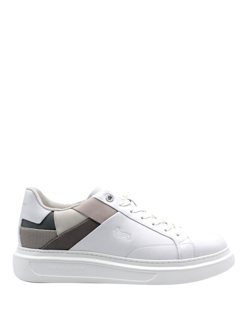 Harmont & Blaine HARMONT&BLAINE Sneakers plantare estraibile Uomo - modello EFM251010 Bianco
