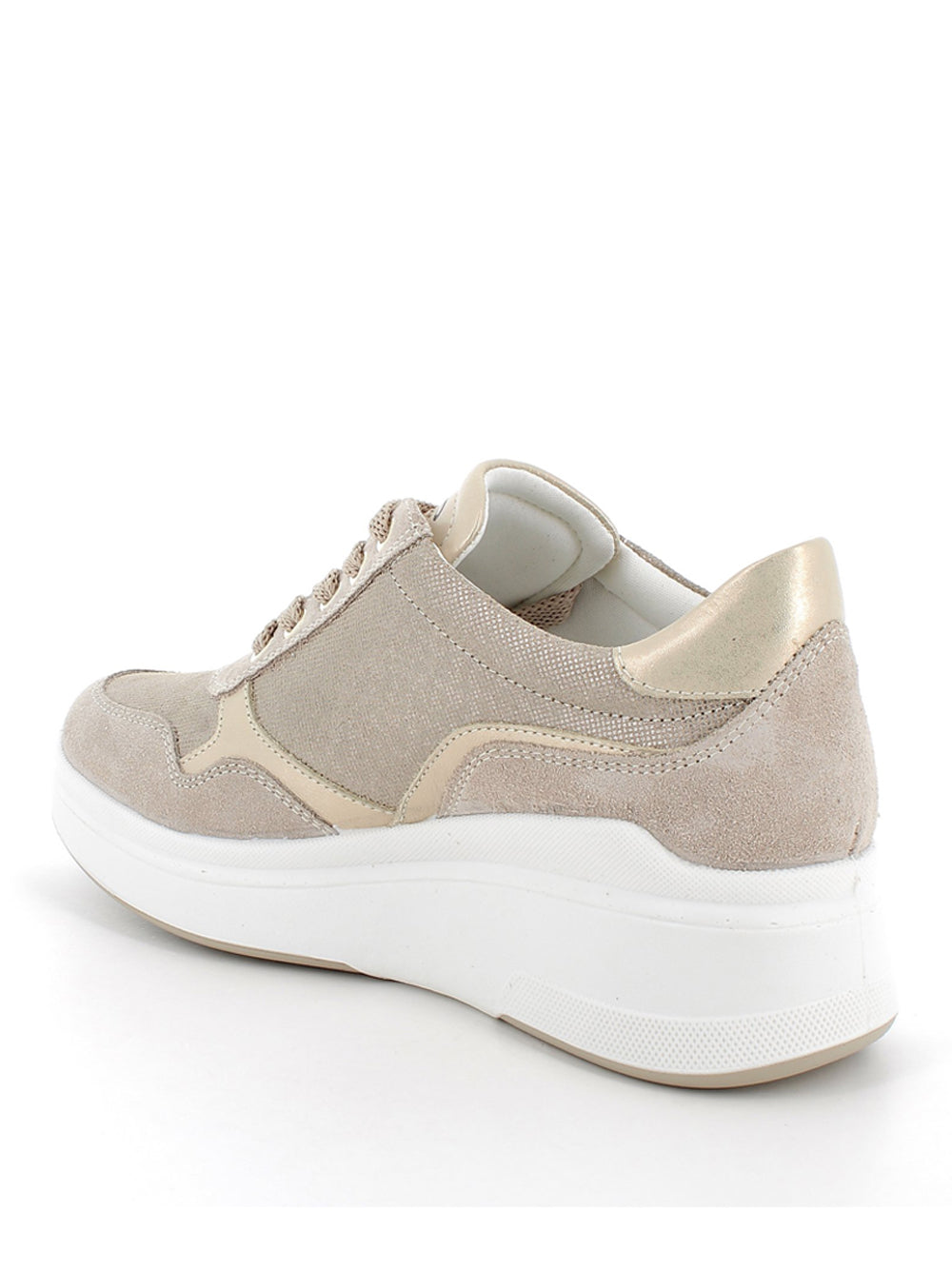IGI&CO Sneakers con zeppa Donna - Visone modello 7653200 Beige