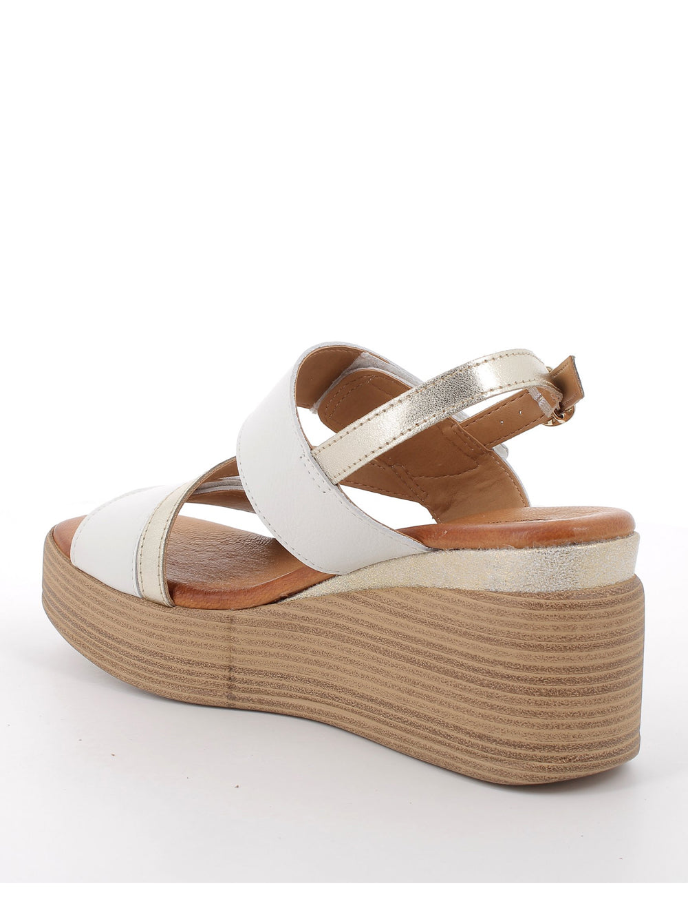IGI&CO Sandali con zeppa Donna - /Platino modello 7689411 Bianco