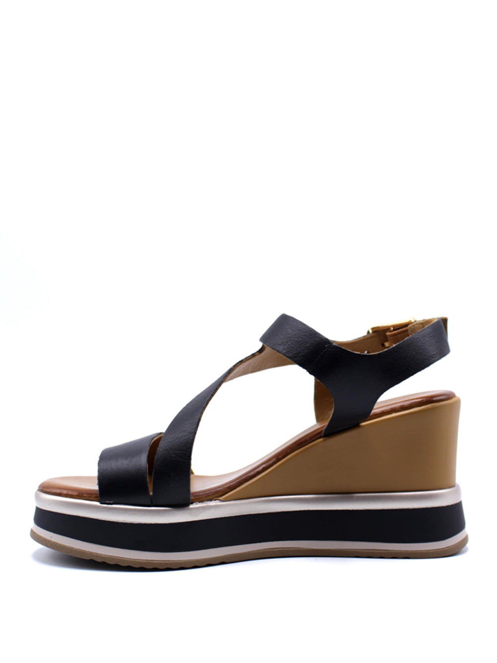INUOVO Sandali Donna - modello B37005 Nero