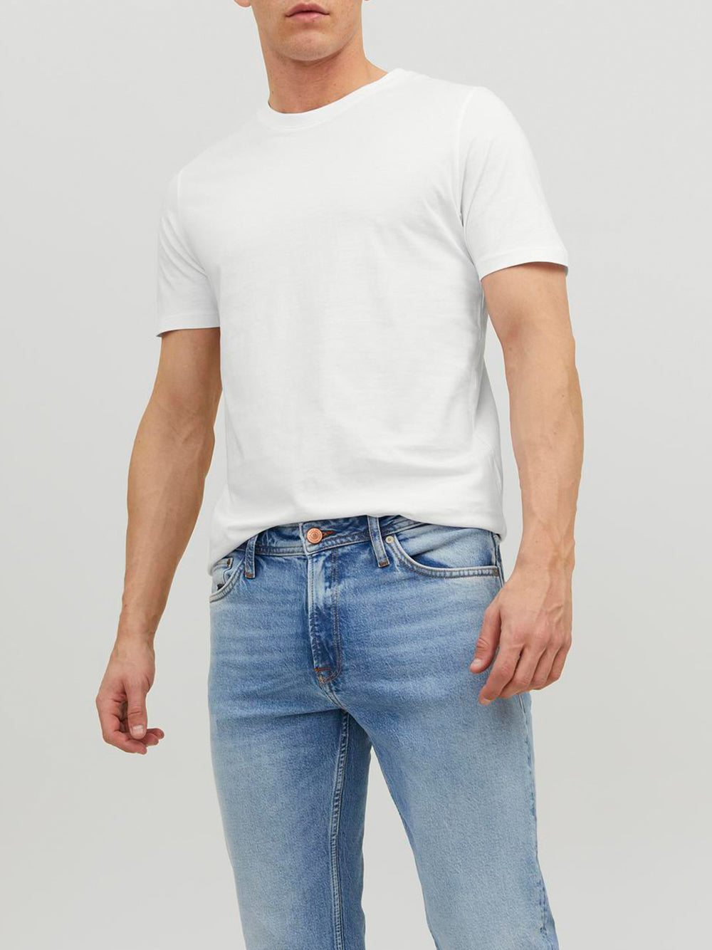 Jack e Jones JACK&JONES T-shirt Uomo - modello 12156101 Bianco