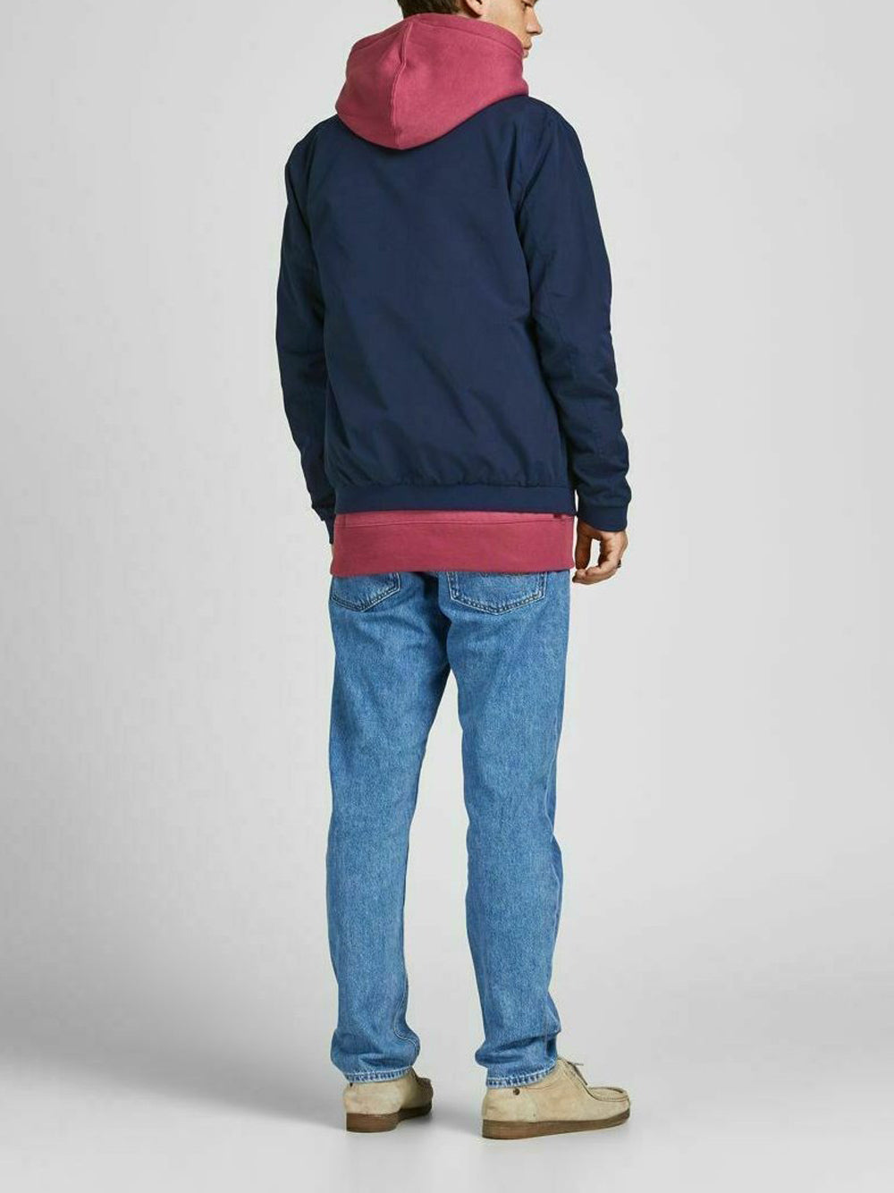 Jack e Jones JACK&JONES Giubbino con zip Uomo - modello 12204277 Blu