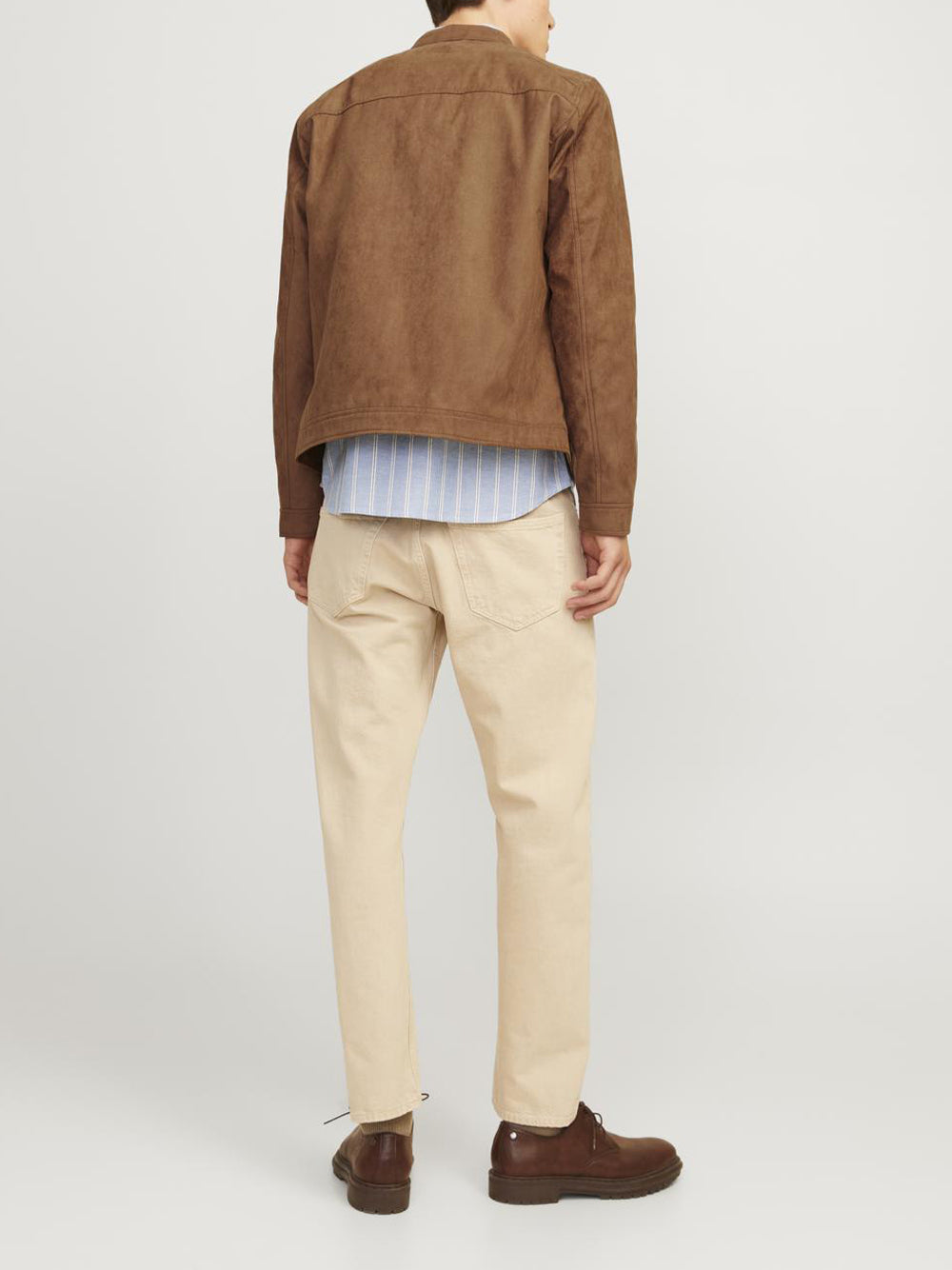 Jack e Jones JACK&JONES Giubbino Uomo - Cuoio modello 12261197 Marrone
