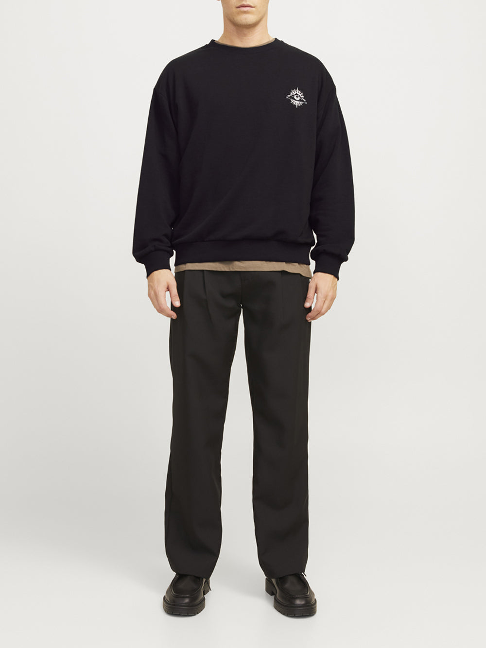 Jack e Jones JACK&JONES Felpa Uomo - modello 12272482 Nero