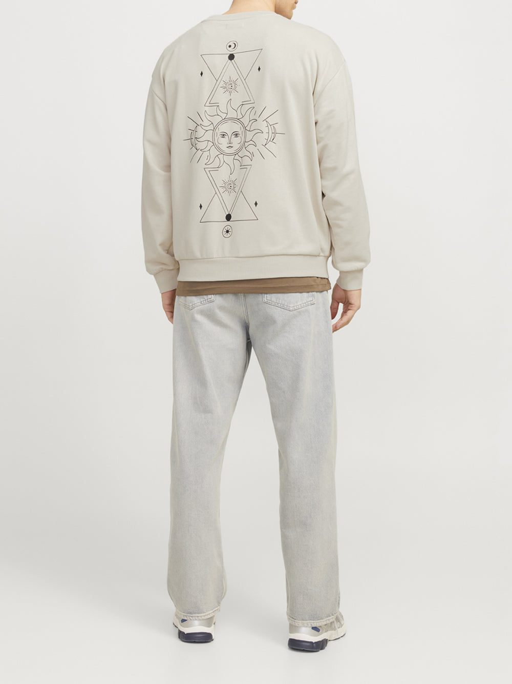 Jack e Jones JACK&JONES Felpa Uomo - modello 12272482 Beige