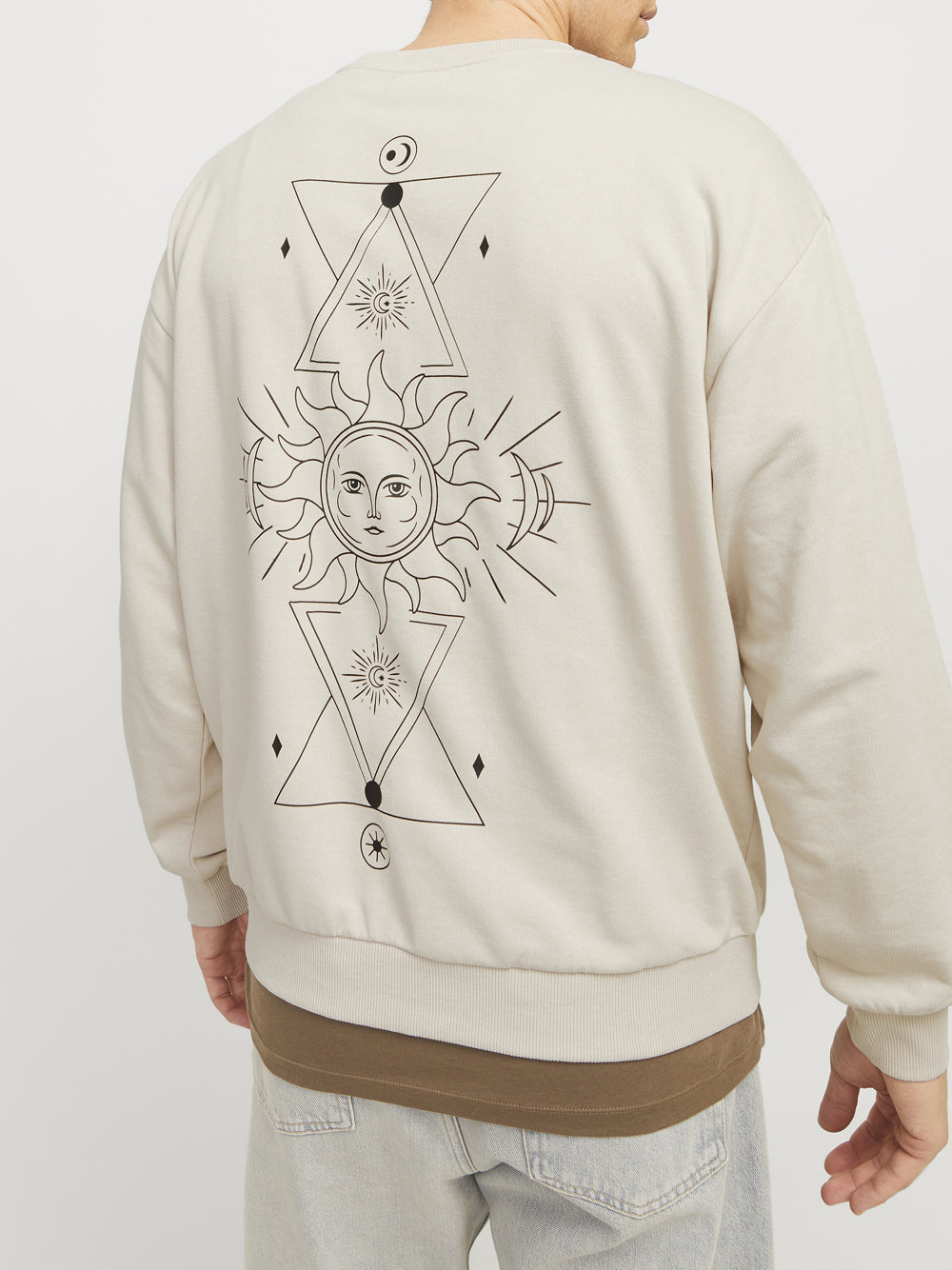 Jack e Jones JACK&JONES Felpa Uomo - modello 12272482 Beige