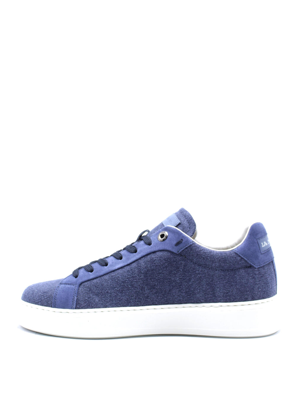 LA MARTINA Sneakers plantare estraibile Uomo - modello LFM251002 Blu