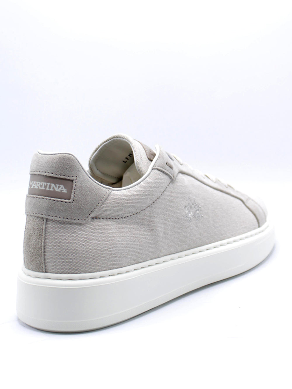 LA MARTINA Sneakers plantare estraibile Uomo - modello LFM251002 Beige