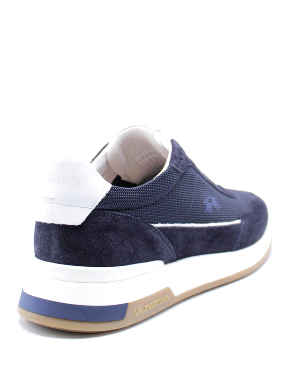 LA MARTINA Sneakers plantare estraibile Uomo - modello LFM251031 Blu