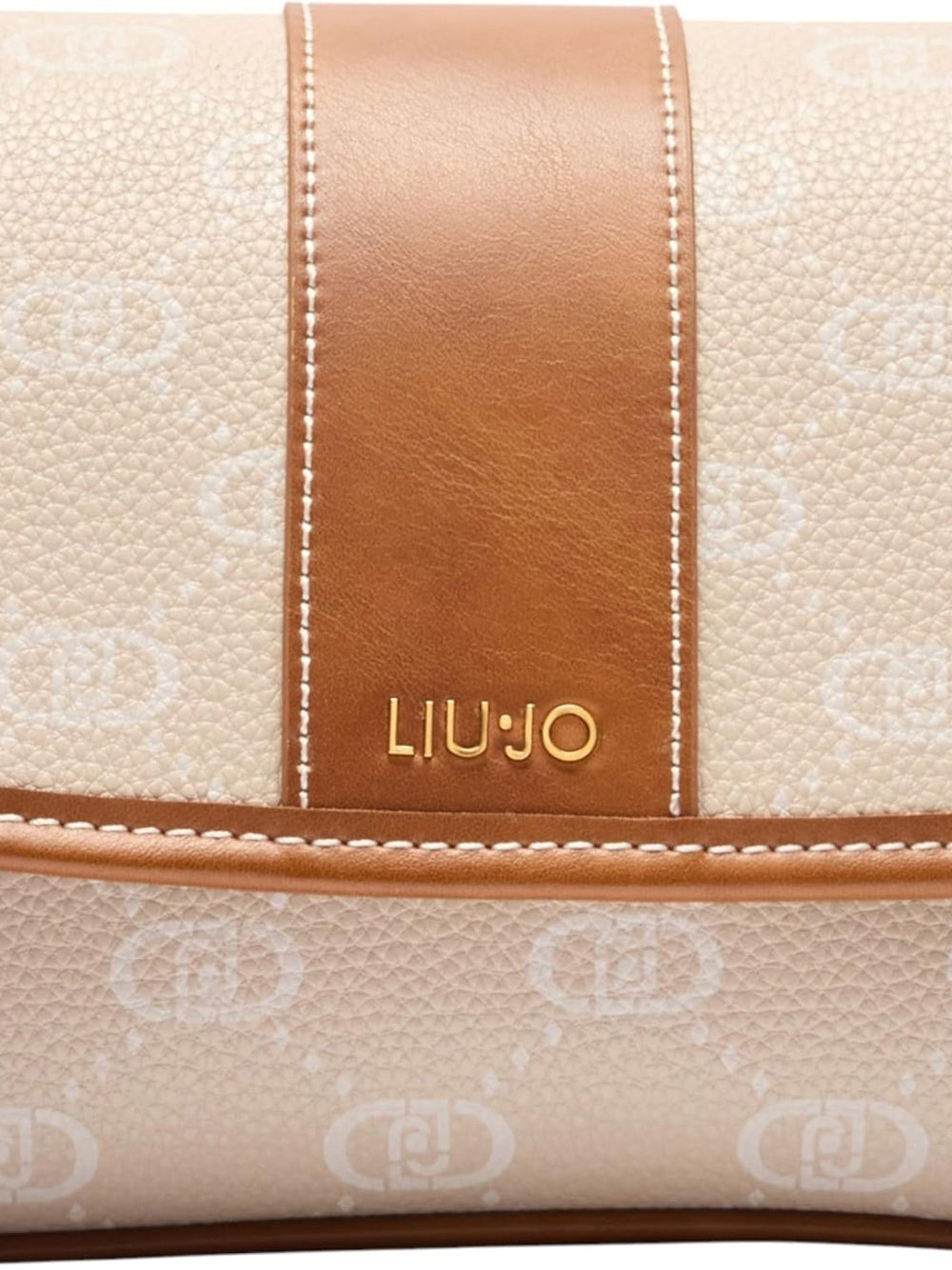 LIU.JO Borsa a Tracolla logato Donna - modello AA5085E0086 Beige