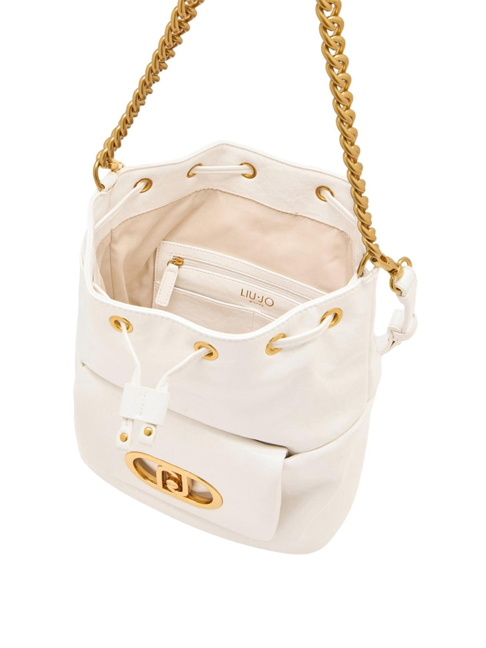 LIU.JO Borsa a Secchiello Donna - modello AA5142E0886 Bianco