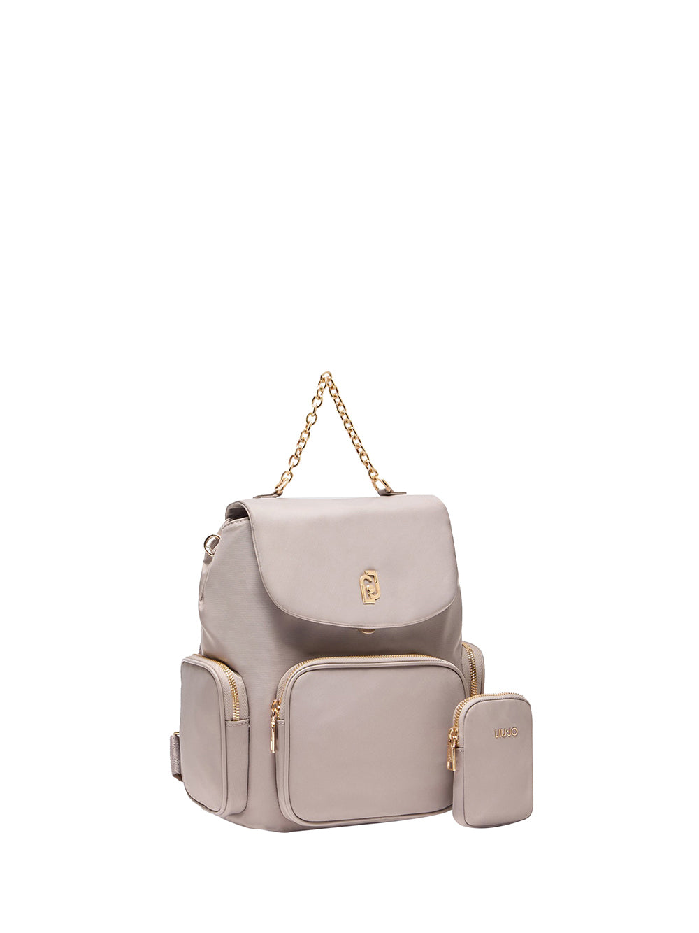 LIU.JO Borsa a Zainetto Donna - modello AA5174T4559 Beige