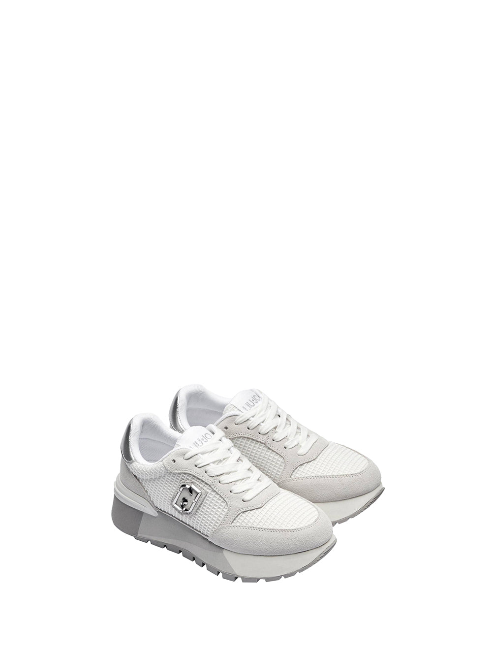 LIU.JO Sneakers con zeppa Donna - modello BA5049PX02704370 Bianco