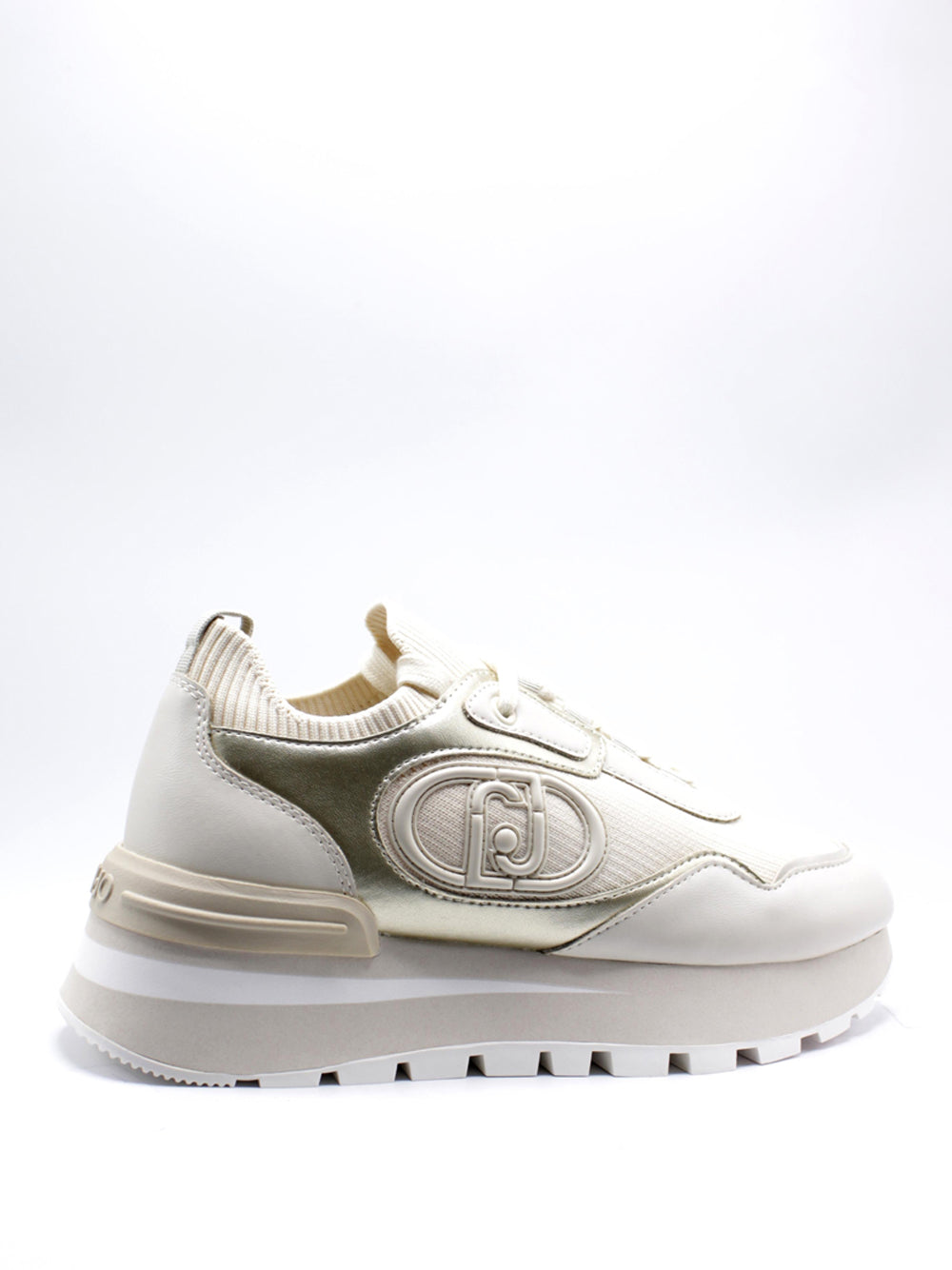 LIU.JO Sneakers platform Donna - modello BA5077PX622S3672 Bianco