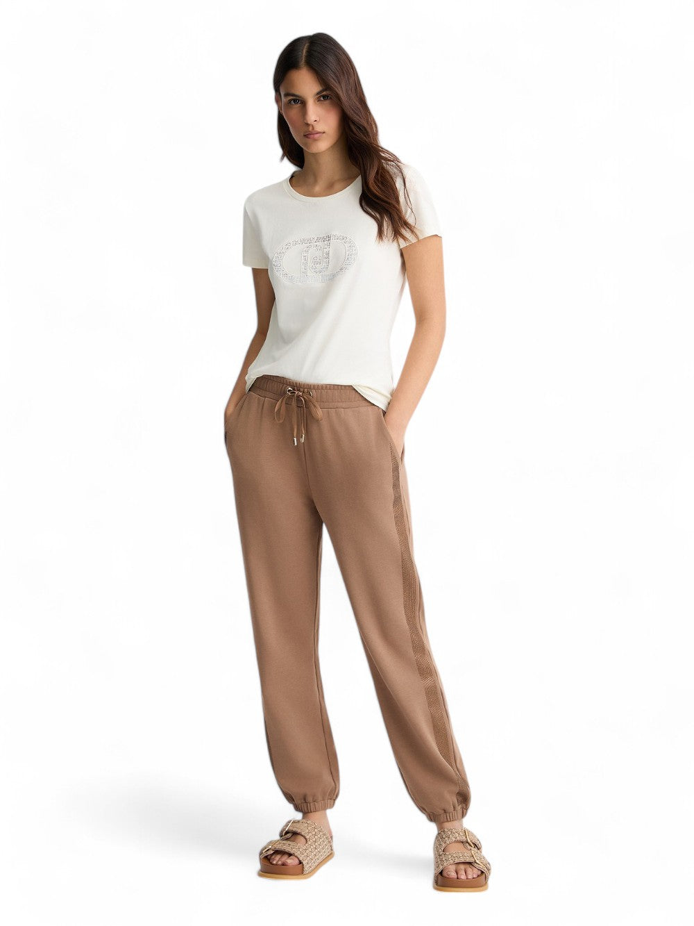 LIU.JO T-shirt Donna - modello TA5173JS003 Bianco