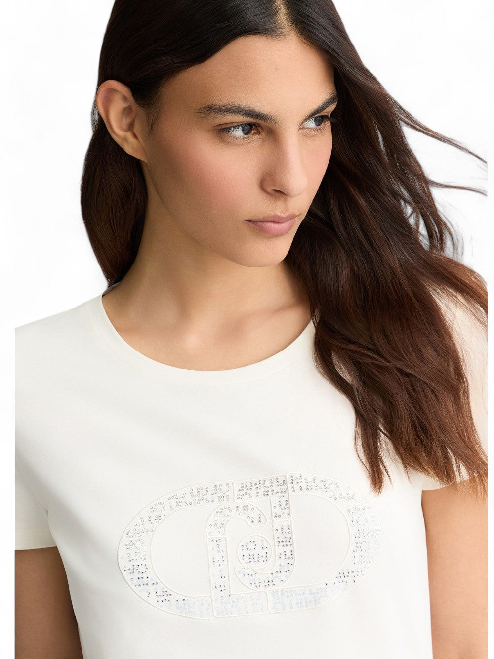 LIU.JO T-shirt Donna - modello TA5173JS003 Bianco