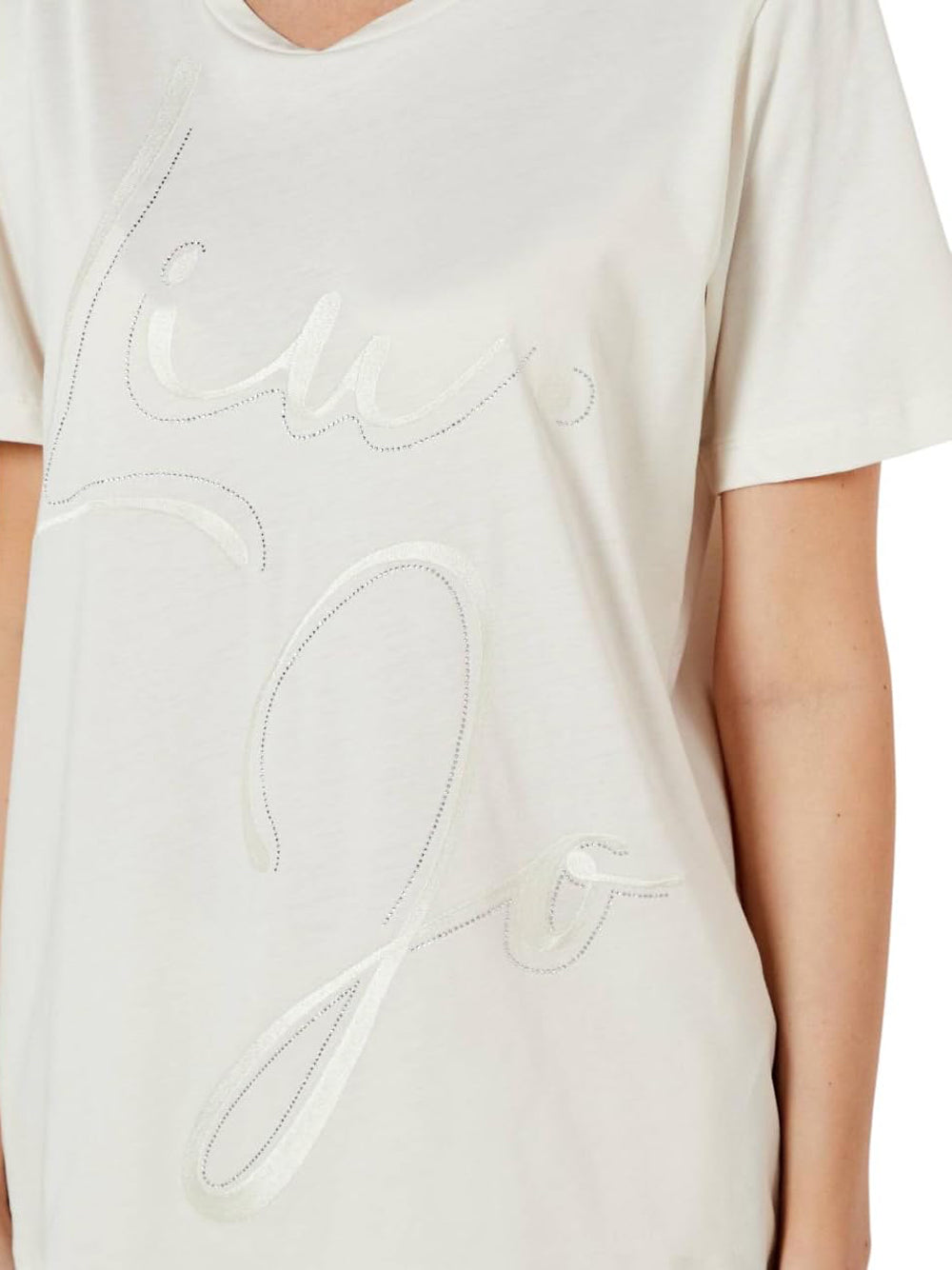 LIU.JO T-shirt Donna - modello TA5174JS923 Bianco