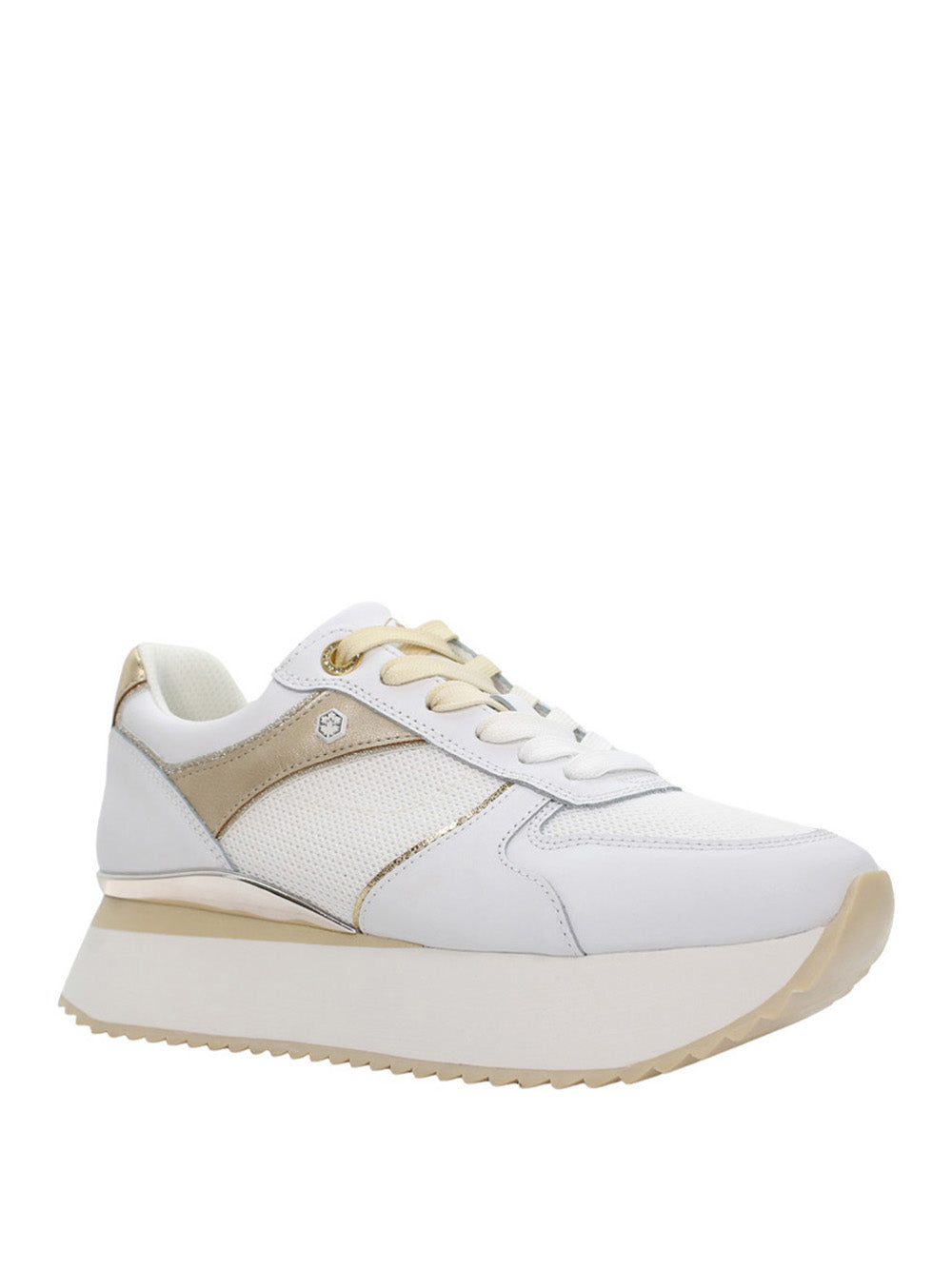 LUMBERJACK Sneakers con zeppa Donna - modello SWI0312-001 Bianco