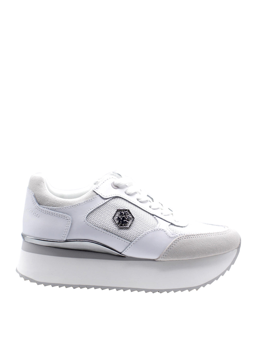 LUMBERJACK Sneakers platform Donna - modello SWI0312-005 Bianco