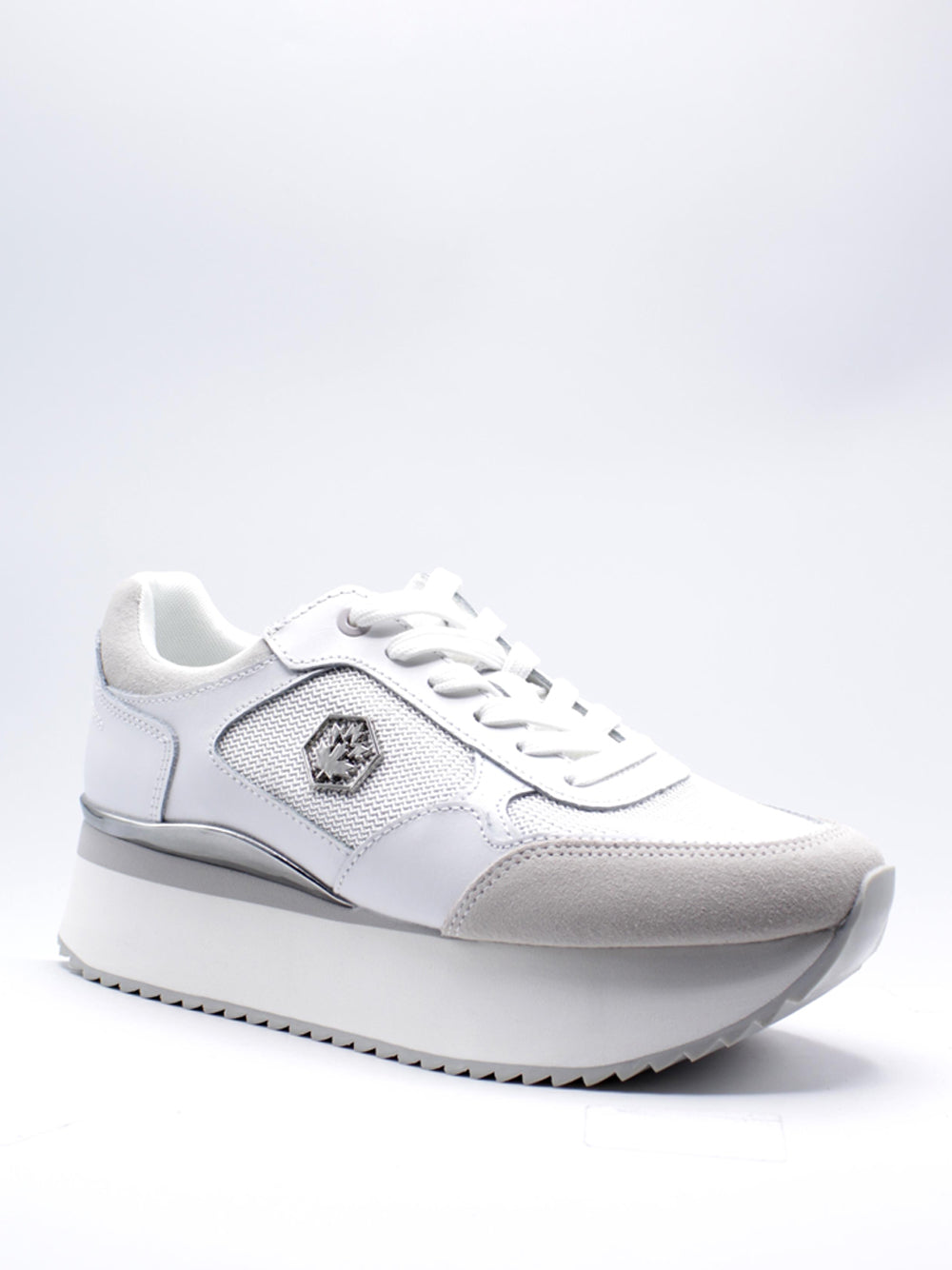 LUMBERJACK Sneakers platform Donna - modello SWI0312-005 Bianco
