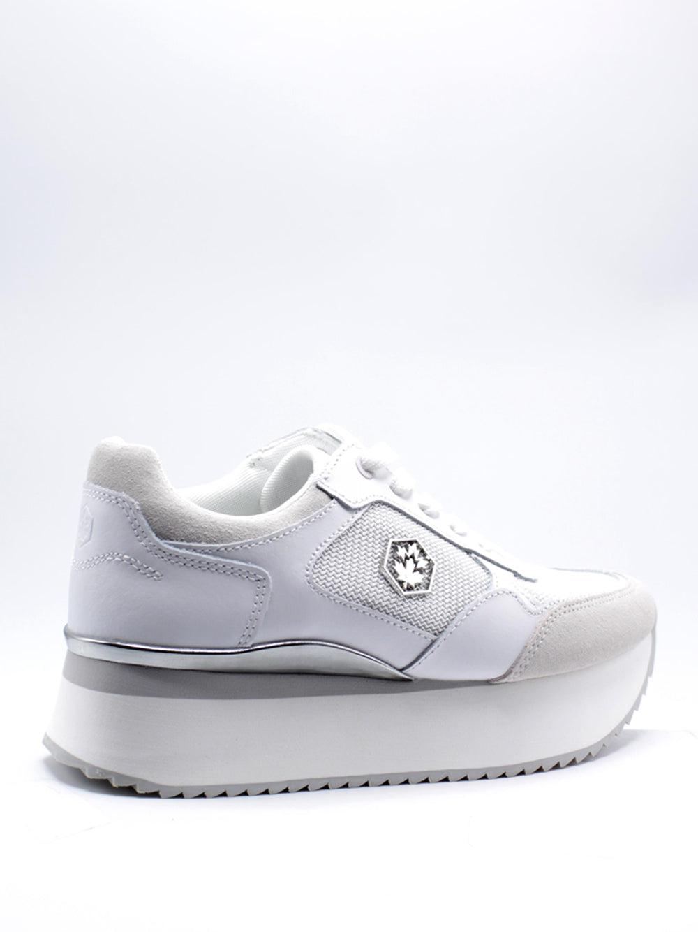 LUMBERJACK Sneakers platform Donna - modello SWI0312-005 Bianco