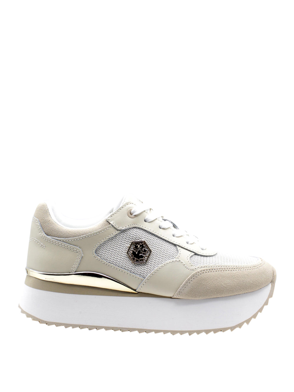 LUMBERJACK Sneakers platform Donna - modello SWI0312-005 Beige