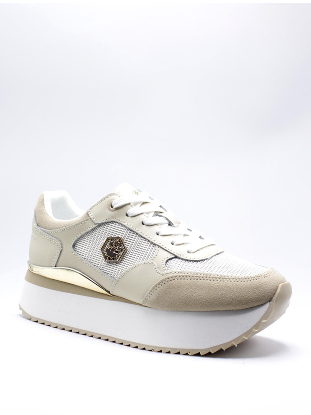 LUMBERJACK Sneakers platform Donna - modello SWI0312-005 Beige