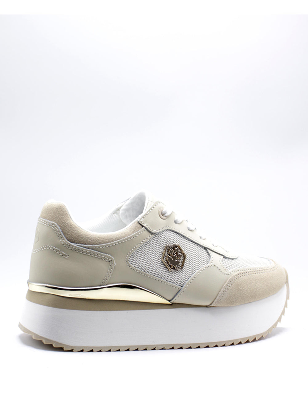 LUMBERJACK Sneakers platform Donna - modello SWI0312-005 Beige