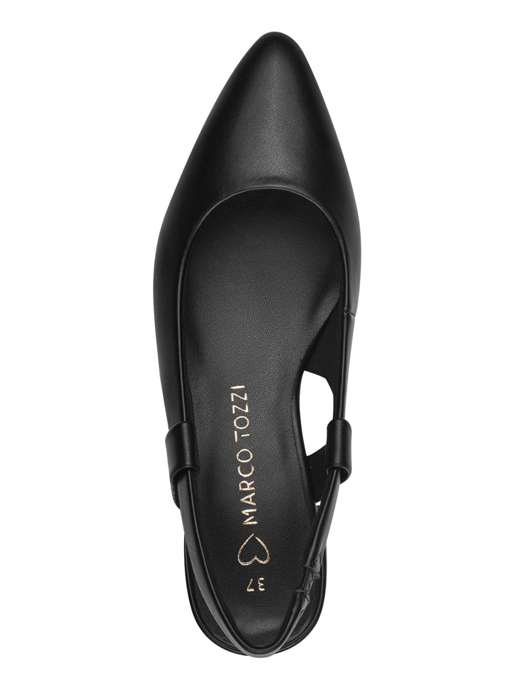 MARCO TOZZI Decollete sling back Donna - modello 29505 Nero