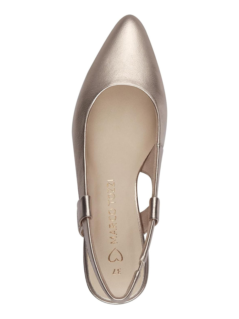 MARCO TOZZI Decollete sling back Donna - Platino modello 29505 Argento