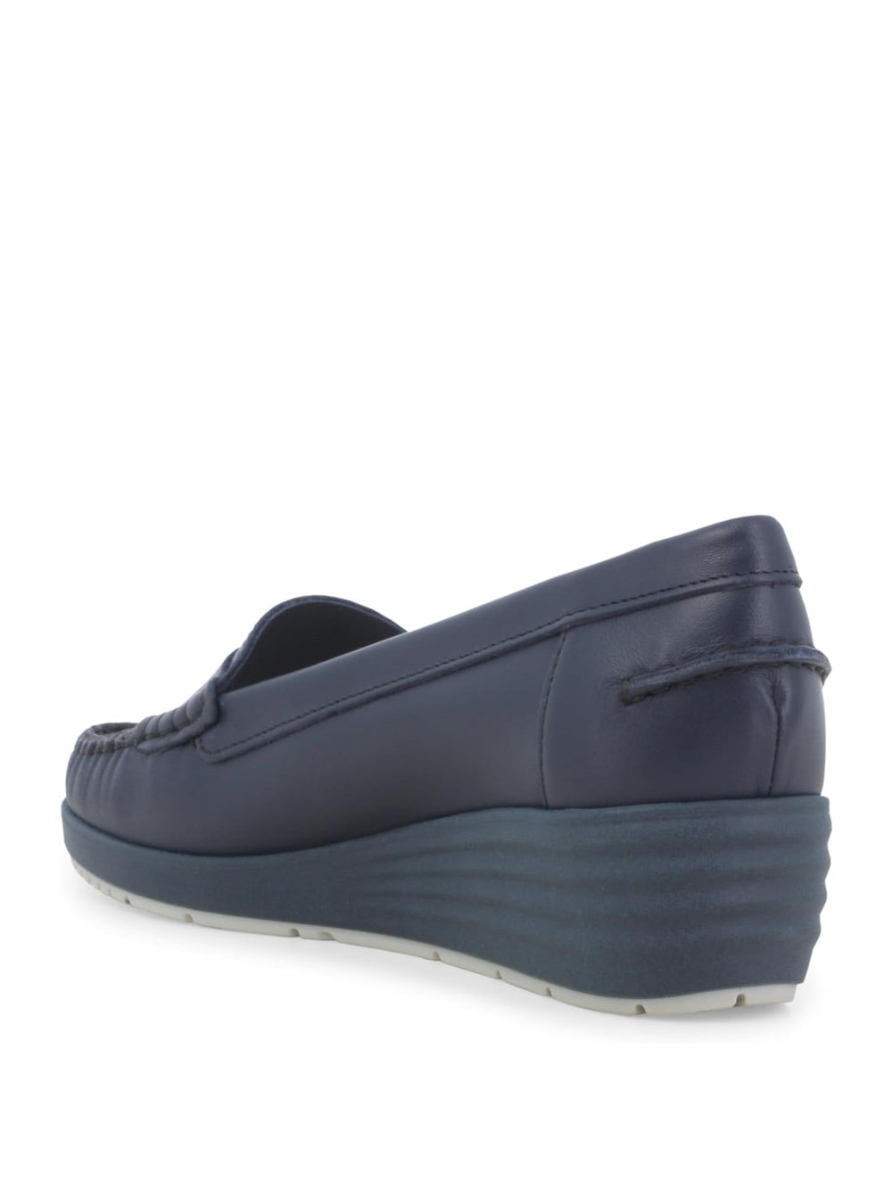 MELLUSO Mocassini con zeppa Donna - modello 01028Z Blu