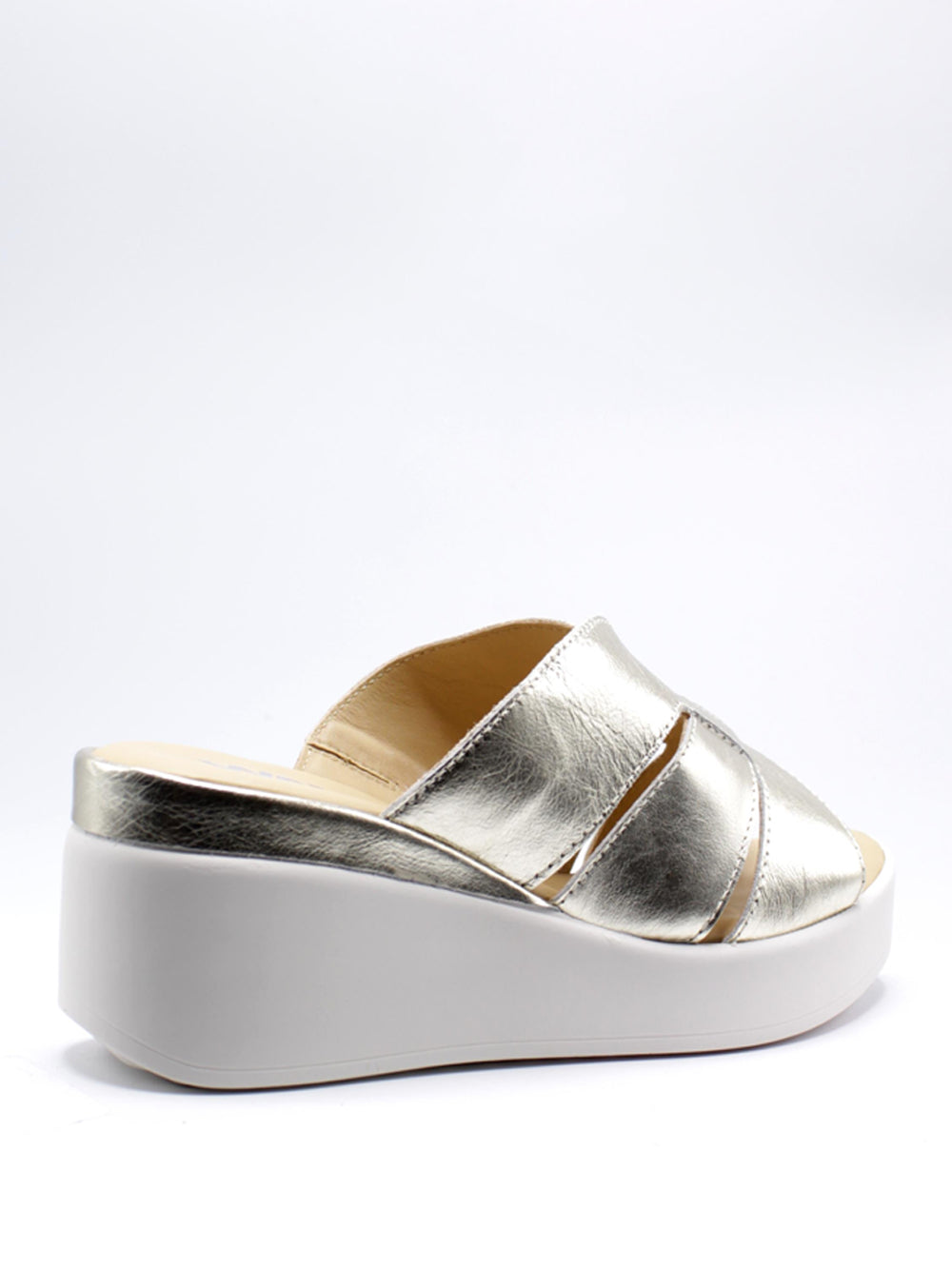 MELLUSO Sandali con zeppa Donna - Platino modello 019218Z Argento