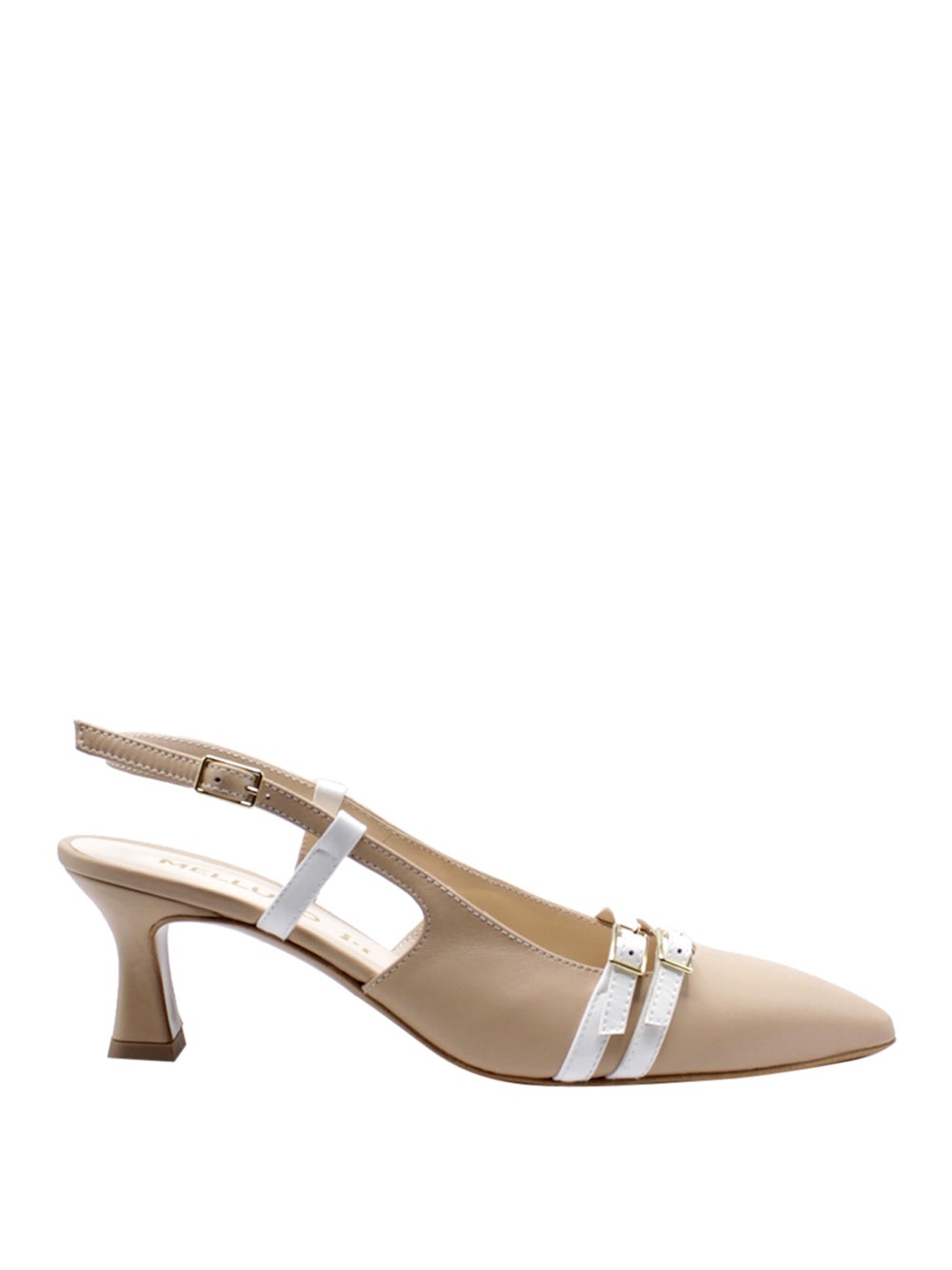 MELLUSO Decollete sling back Donna - modello E1690 Beige