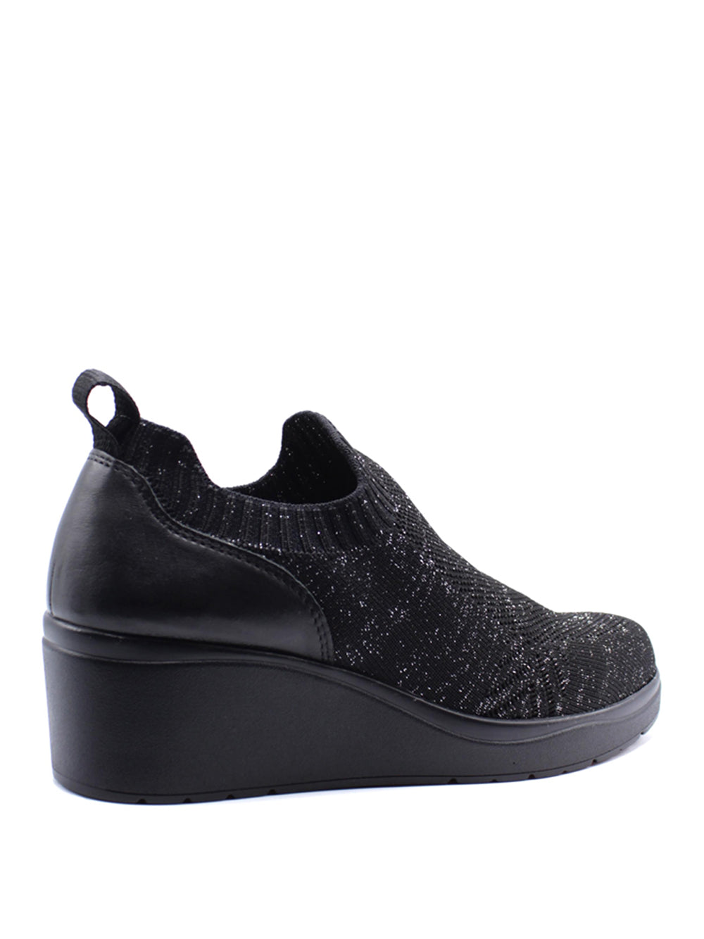 MELLUSO Sneakers con zeppa Donna - modello K53013 Nero