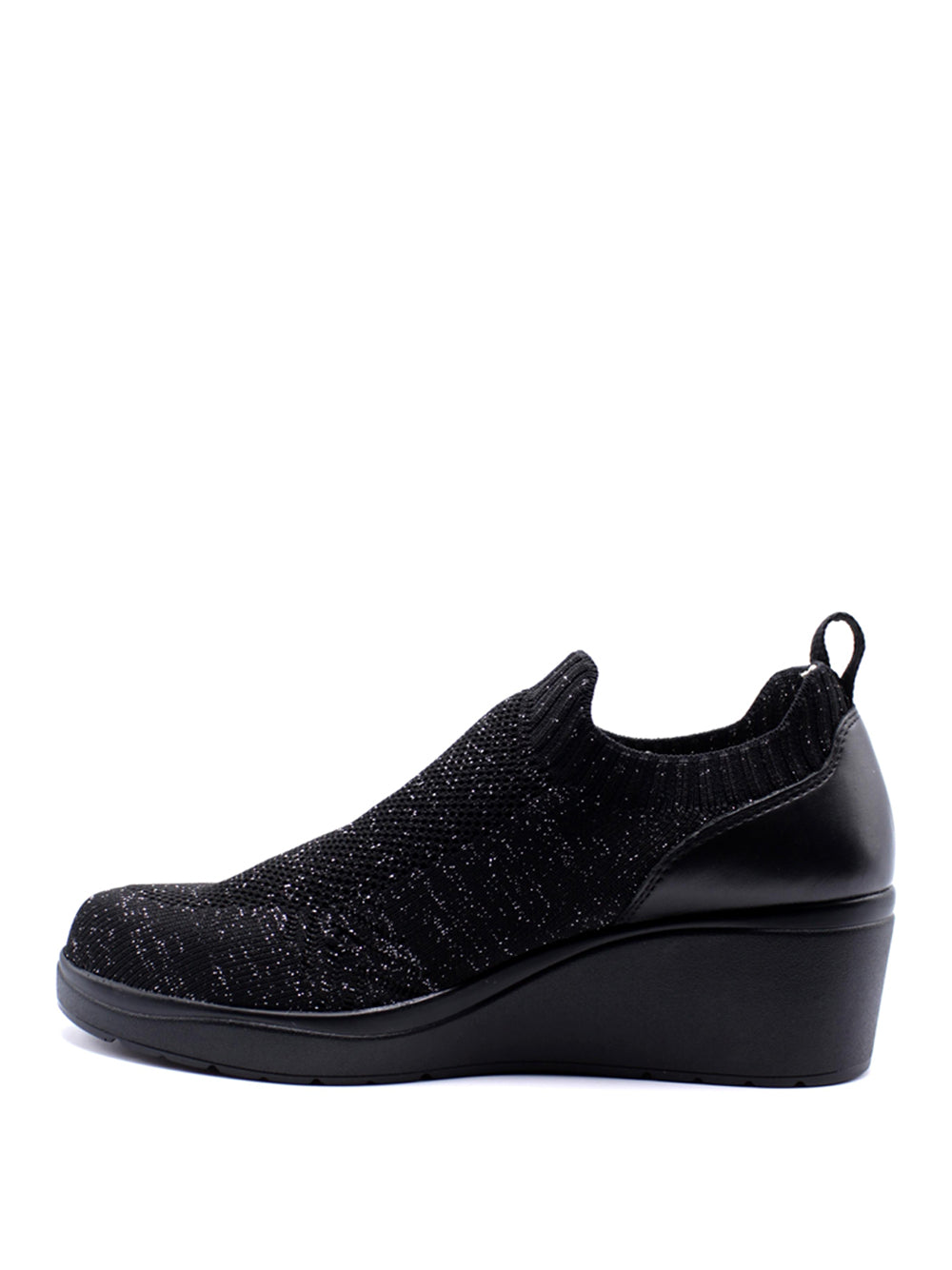 MELLUSO Sneakers con zeppa Donna - modello K53013 Nero