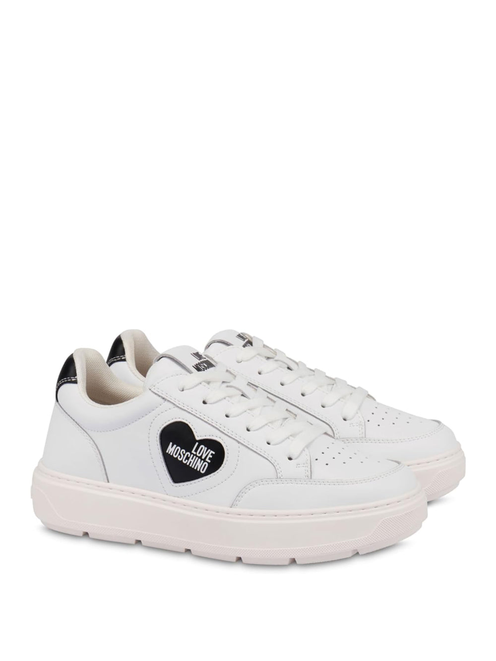 Love MOSCHINO Sneakers platform Donna - modello JA15154G1M Bianco