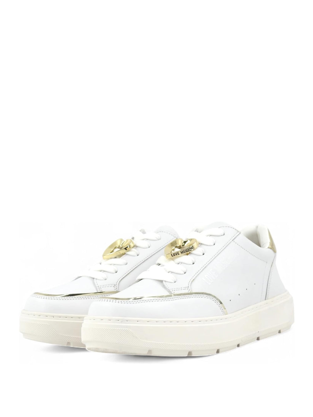 Love MOSCHINO Sneakers platform Donna - modello JA15214G1M Bianco