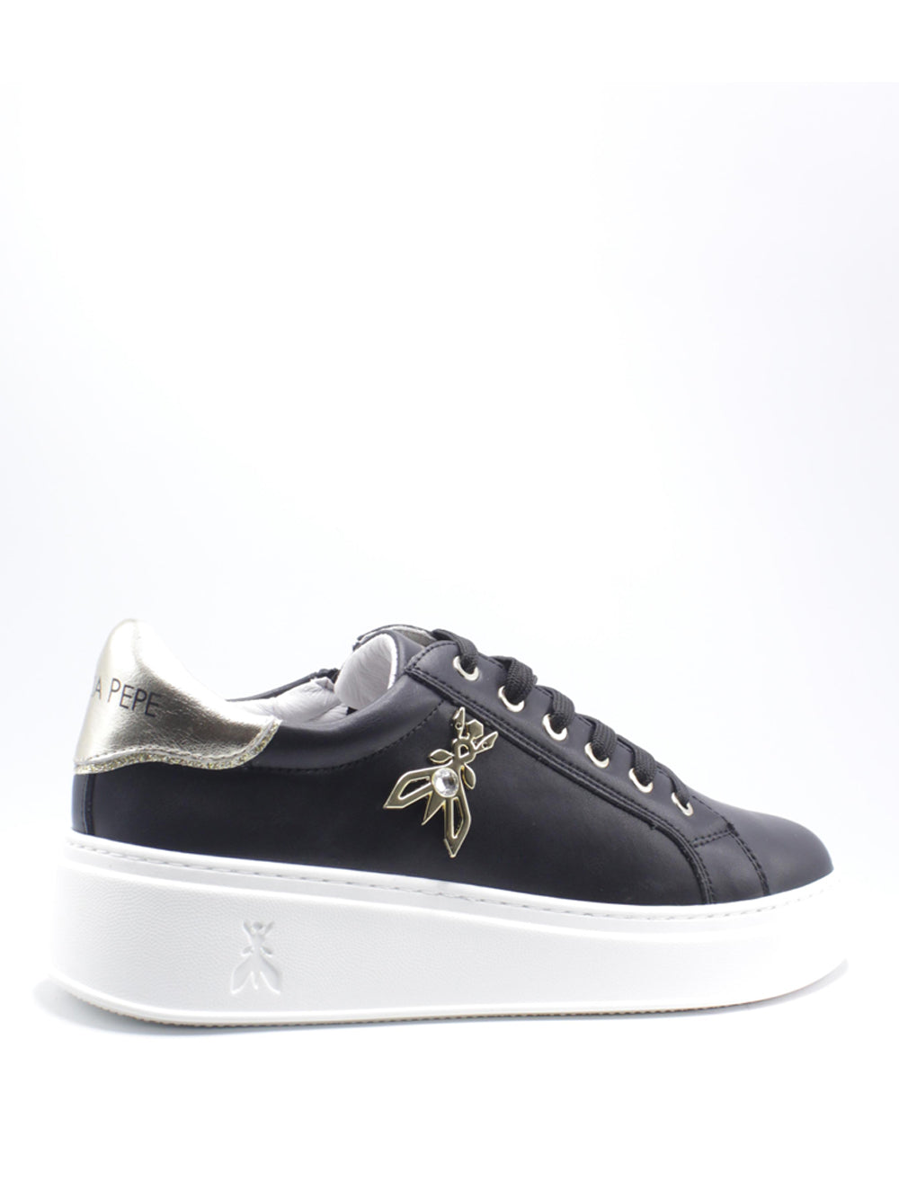 PATRIZIA PEPE Sneakers platform Donna - modello PJ303 Nero
