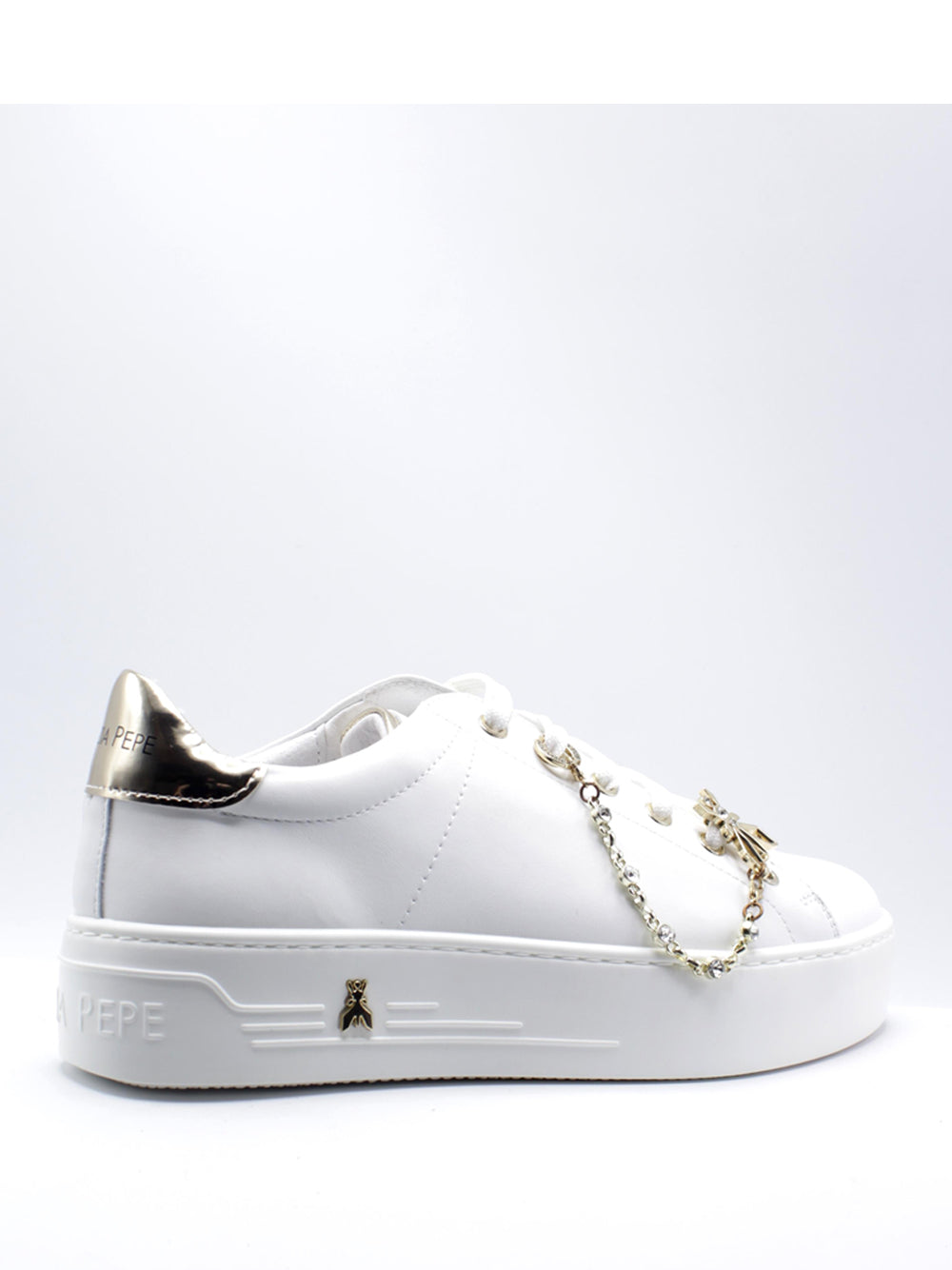 PATRIZIA PEPE Sneakers platform Donna - modello PJ305 Bianco