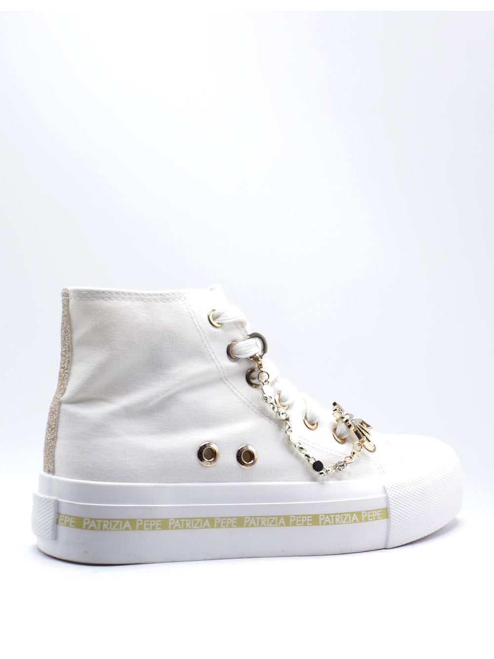 PATRIZIA PEPE Sneakers platform Donna - modello PJ310 Bianco