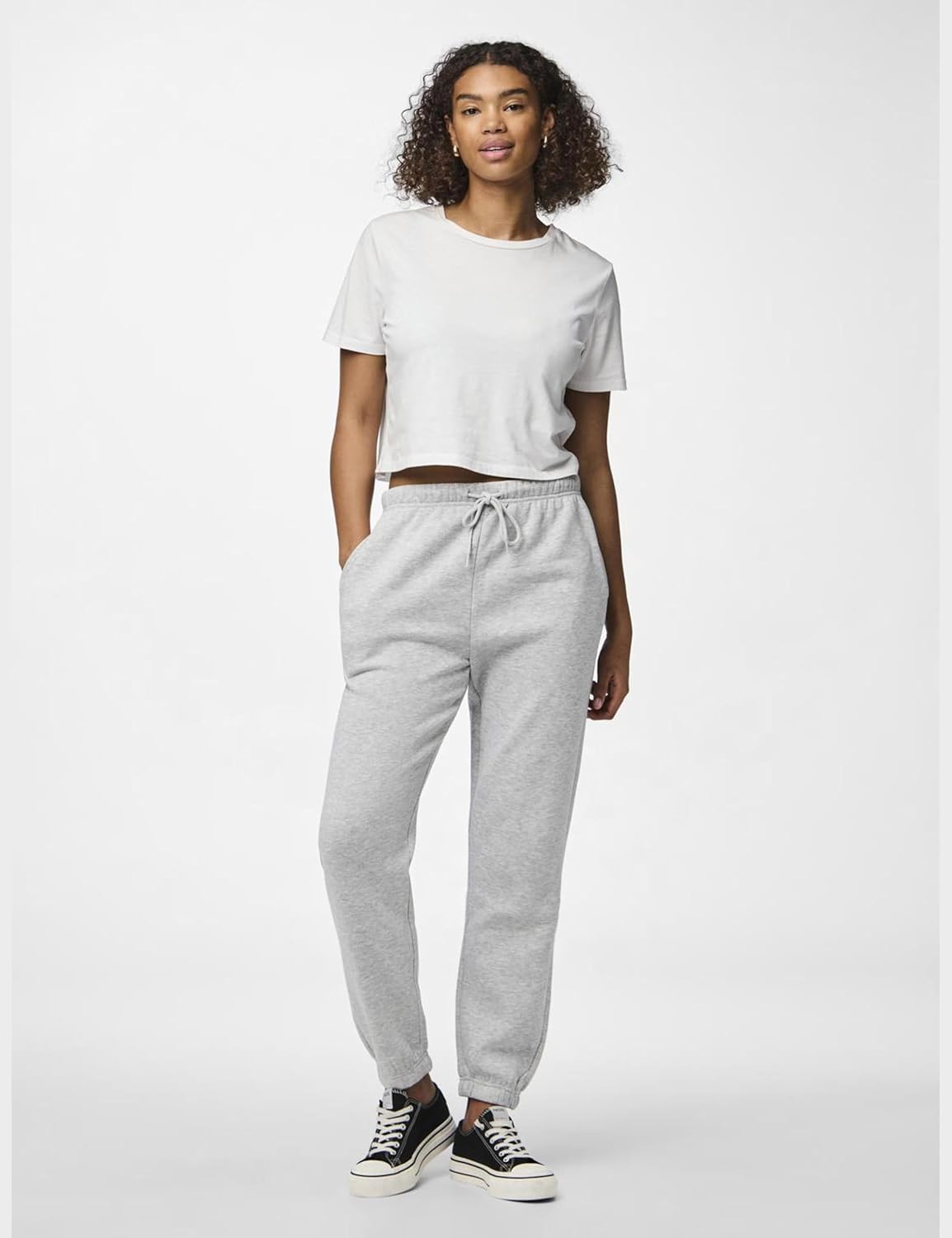 PIECES Pantalone Donna - modello 17113436 Grigio