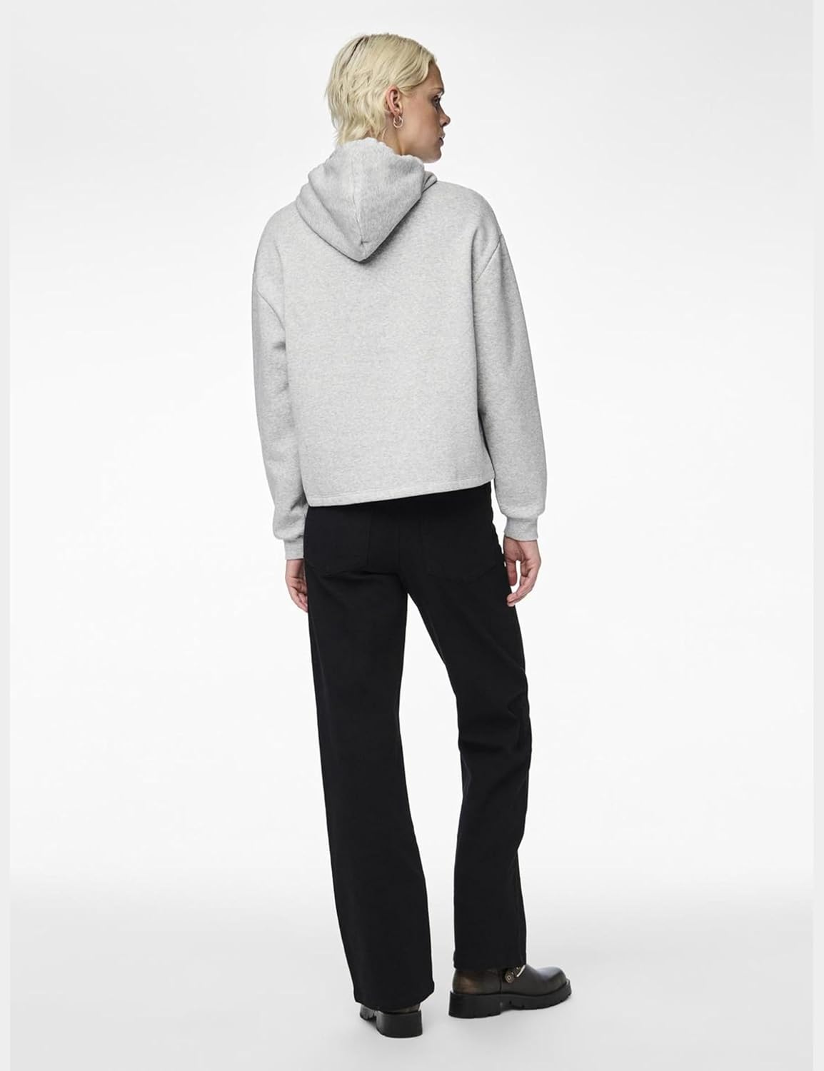 PIECES Felpa Donna - modello 17113437 Grigio