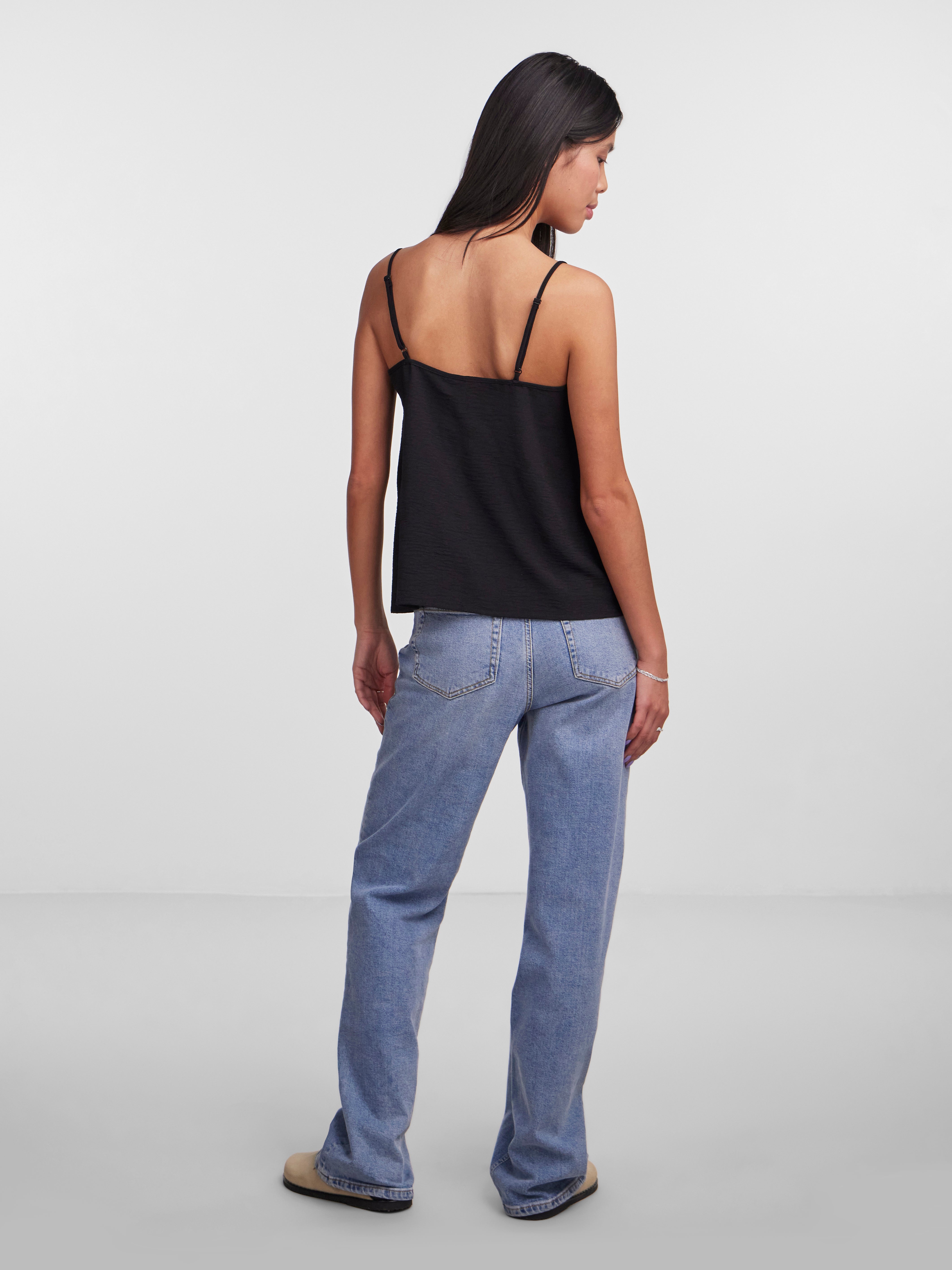 PIECES Top Donna - modello 17132739 Nero