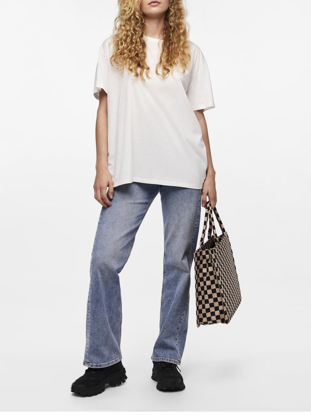 PIECES T-shirt Donna - modello 17146318 Bianco